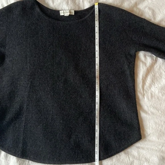 White + Warren Cashmere Waffle Knit Sweater, S - Picture 5 of 6